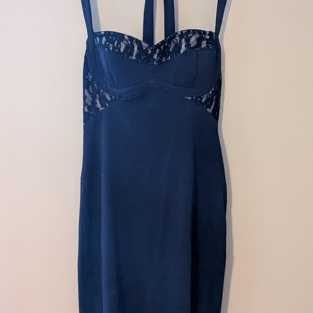 Moda Black Lace Dress